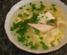 Лапша суп с яйцом рецепт