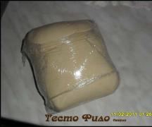 Тонкое греческое слоеное тесто фило - рецепт приготовления в домашних условиях