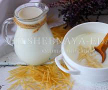 Молочная вермишель: рецепт для детей Суп молочный для ребенка